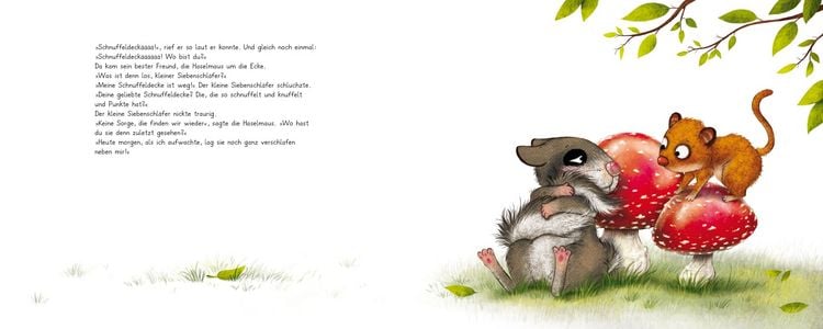 Produktbild: Der kleine Siebenschl&auml;fer 7: Die Geschichte vom kleinen Siebenschl&auml;fer, der seine Schnuffeldecke verloren hatte