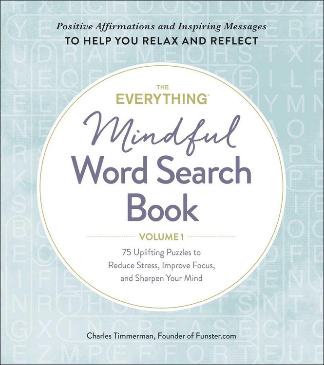Produktbild: The Everything Mindful Word Search Book, Volume 1