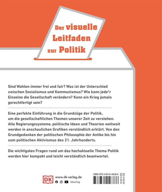 Produktbild: #dkinfografik. Politik einfach verstehen