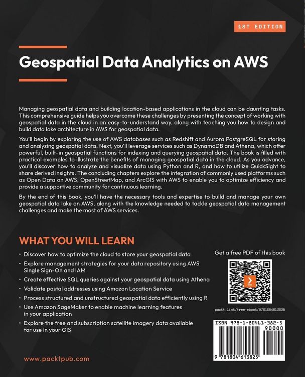 Produktbild: Geospatial Data Analytics on AWS