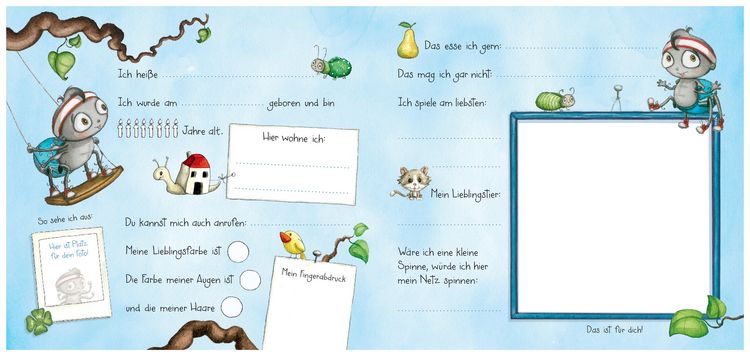 Produktbild: Die kleine Spinne Widerlich - Meine Kindergartenfreunde