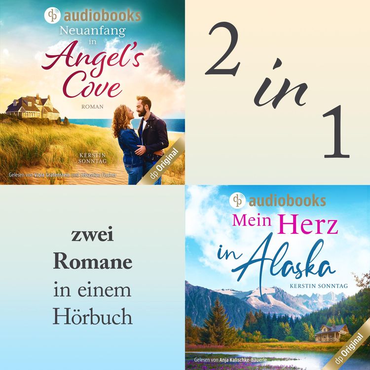 Produktbild: Liebe im Doppelpack: Mein Herz in Alaska / Neuanfang in Angel's Cove 