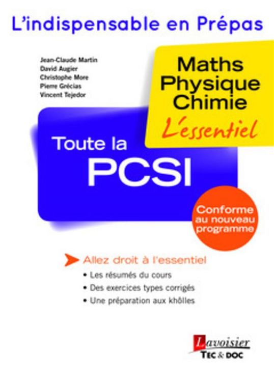 Produktbild: Toute la PCSI
