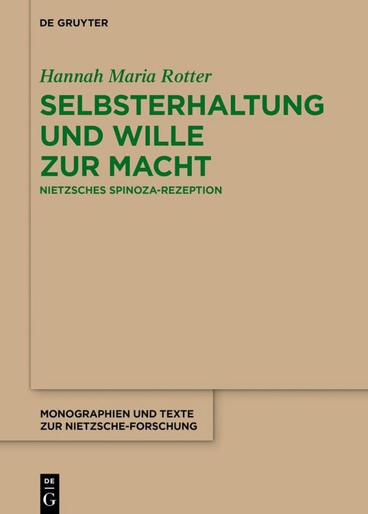 Produktbild: Selbsterhaltung und Wille zur Macht