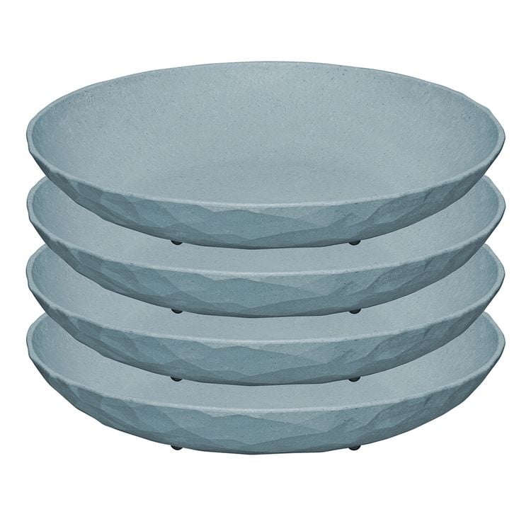 Produktbild: Koziol Tiefer Teller 22 cm 4er-Set CLUB PLATE