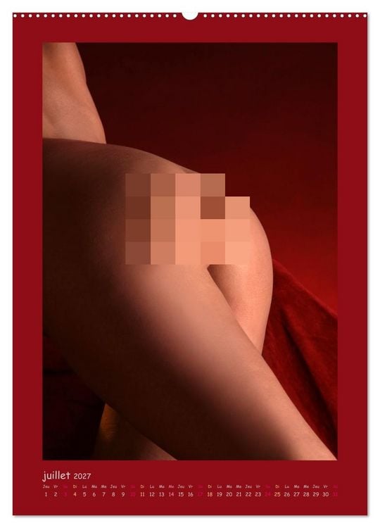 Produktbild: Fesses allemandes nues (Calendrier mural 2027 DIN A2 horizontal), CALVENDO calendrier mensuel