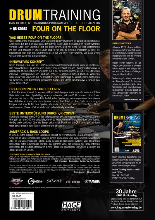 Produktbild: Drum Training Four On The Floor