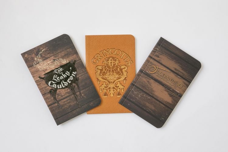 Produktbild: Harry Potter: Diagon Alley Pocket Notebook Collection (Set of 3)