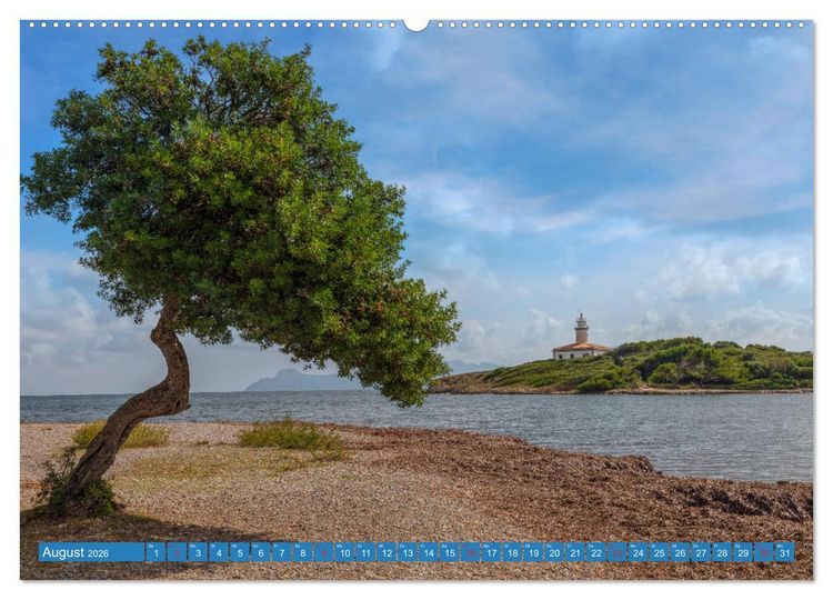 Produktbild: Mallorca, Sehnsuchtsinsel im Mittelmeer (hochwertiger Premium Wandkalender 2026 DIN A2 quer), Kunstdruck in Hochglanz