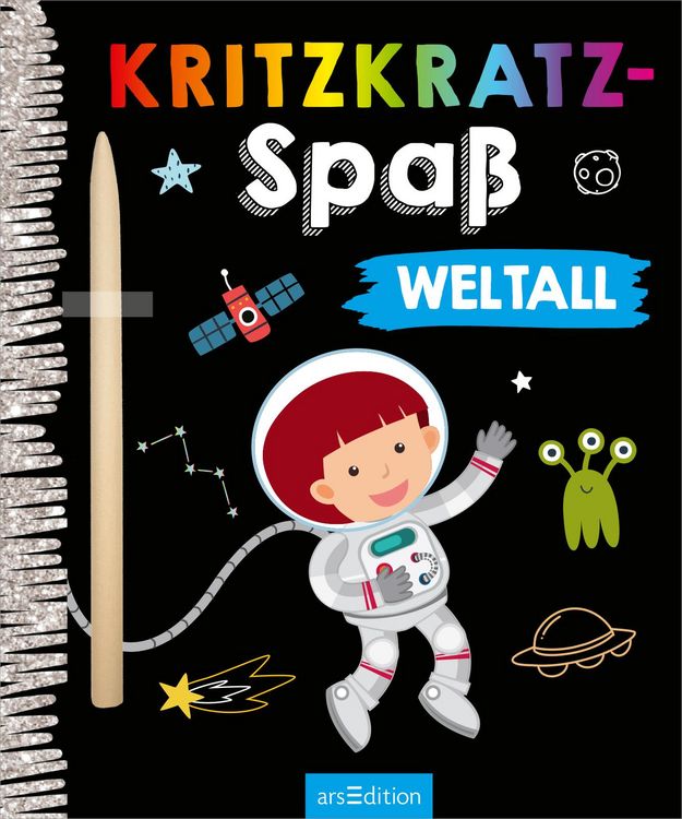 Produktbild: Kritzkratz-Spa&szlig; Weltall