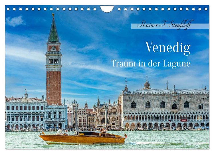 Produktbild: Venedig - Traum in der Lagune (Wandkalender 2026 DIN A4 quer), CALVENDO Monatskalender