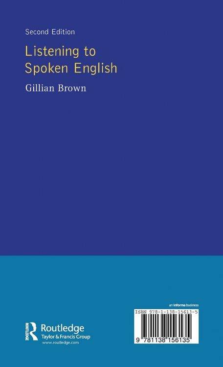 Produktbild: Listening to Spoken English