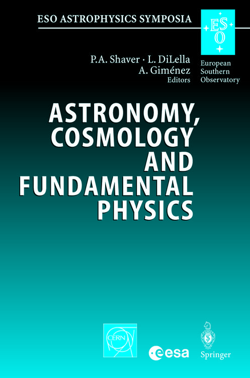 Produktbild: Astronomy, Cosmology and Fundamental Physics