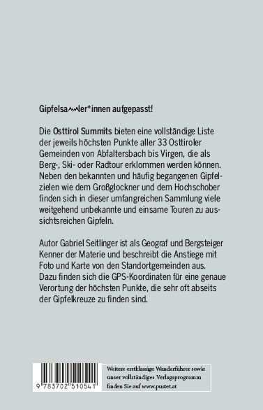 Produktbild: Osttirol Summits