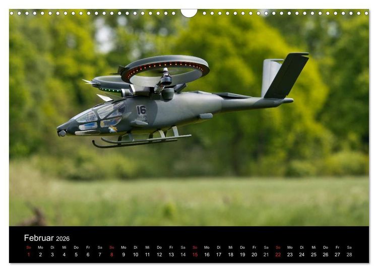 Produktbild: Dies und das vom Modellflugplatz (Wandkalender 2026 DIN A3 quer), CALVENDO Monatskalender