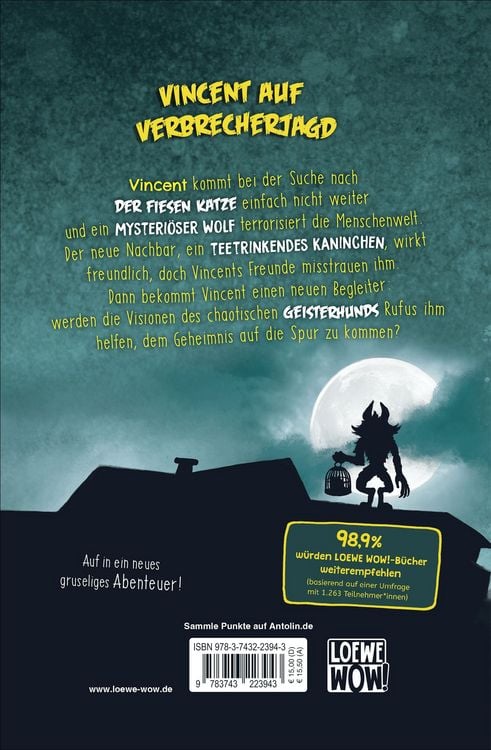 Produktbild: Vincent und der geheimnisvolle Wolf (Band 6)