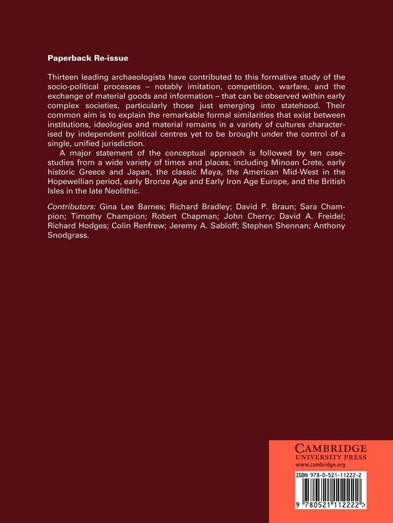 Produktbild: Peer Polity Interaction and Socio-Political Change