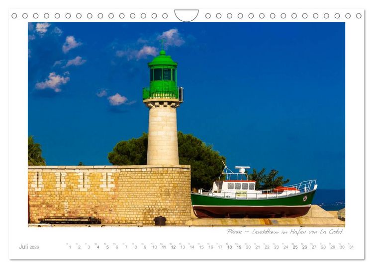 Produktbild: Sehnsucht Provence - Land des Lichts (Wandkalender 2026 DIN A4 quer), CALVENDO Monatskalender