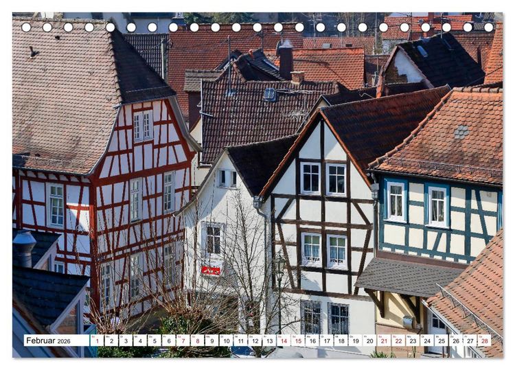 Produktbild: Sch&ouml;nes Eppstein vom Frankfurter Taxifahrer Petrus Bodenstaff (Tischkalender 2026 DIN A5 quer), CALVENDO Monatskalender