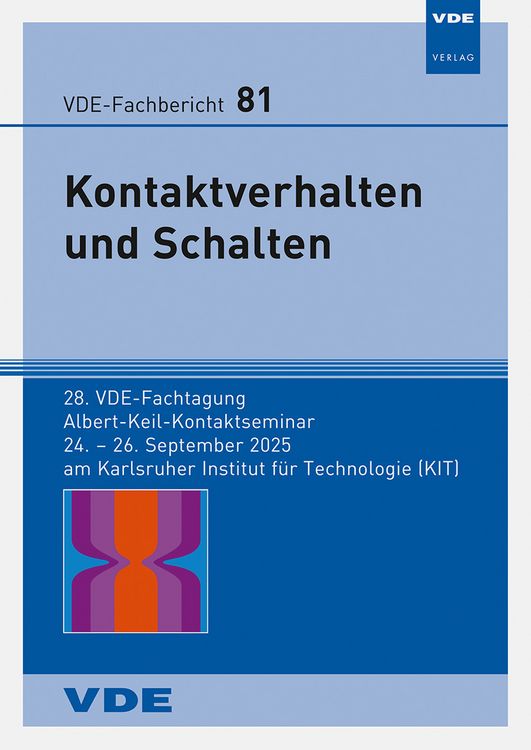 Produktbild: VDE-Fb. 81: Kontaktverhalten und Schalten