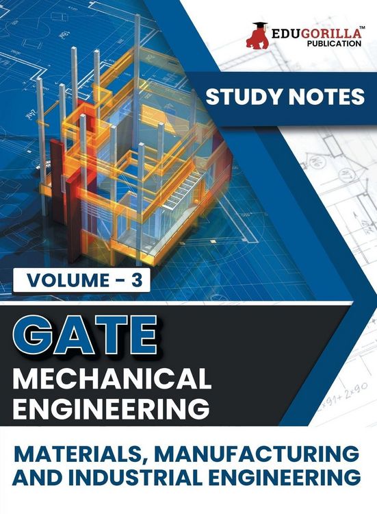 Produktbild: GATE Mechanical Engineering Materials, Manufacturing and Industrial Engineering (Vol 3) Topic-wise Notes | A Complete Preparation Study Notes with Sol