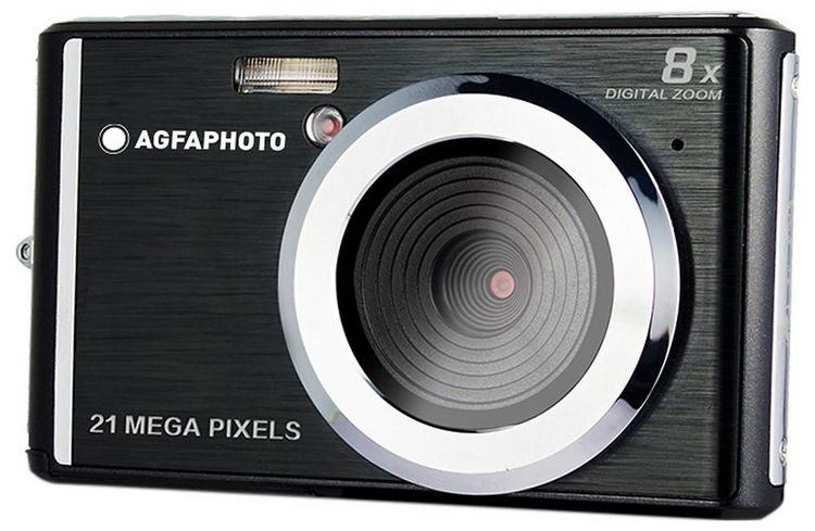 Produktbild: AgfaPhoto DC5200 Digitalkamera 21 Megapixel Opt. Zoom: 0 x Schwarz, Silber Integrierter Akku, mit eingebautem Blitz