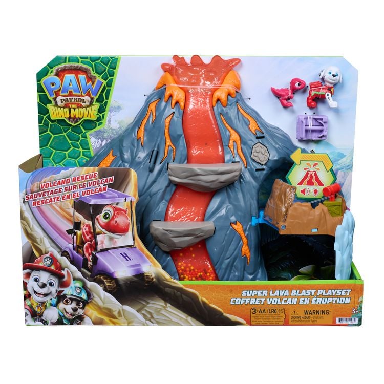 Produktbild: PAW Patrol: Der Dino Film, Super-Lava-Blast Vulkan-Spielset