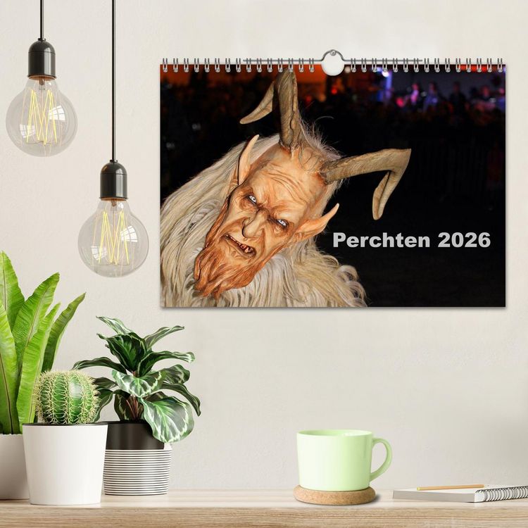 Produktbild: Perchten 2026 (Wandkalender 2026 DIN A4 quer), CALVENDO Monatskalender