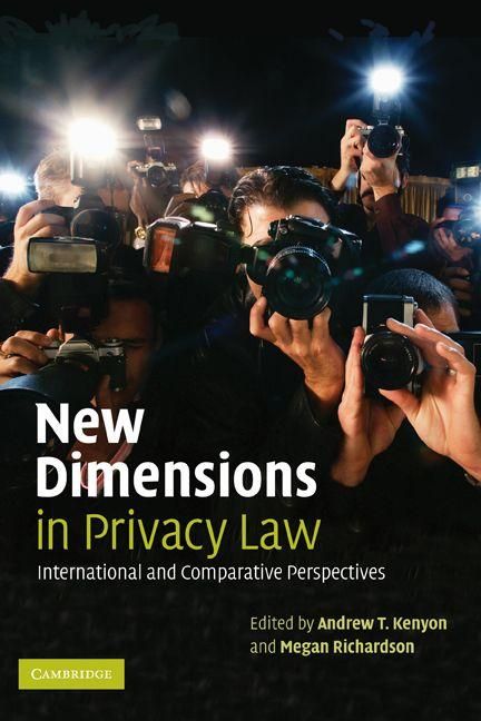 Produktbild: New Dimensions in Privacy Law