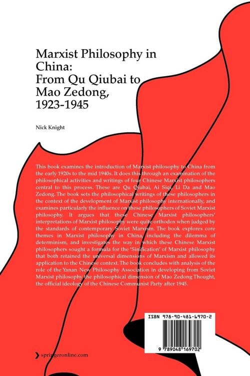 Produktbild: Marxist Philosophy in China : From Qu Qiubai to Mao Zedong, 1923-1945