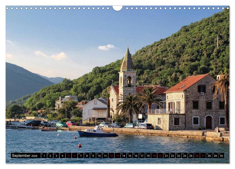 Produktbild: Unterwegs in Montenegro (Wandkalender 2026 DIN A3 quer), CALVENDO Monatskalender