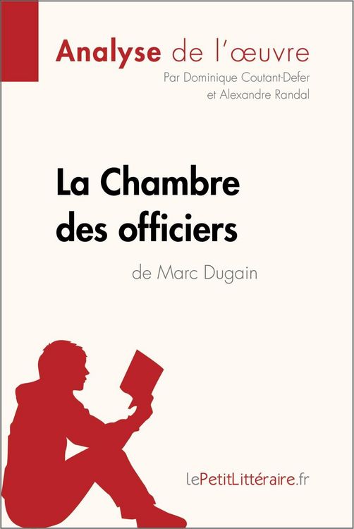Produktbild: La Chambre des officiers de Marc Dugain (Analyse de l'oeuvre)