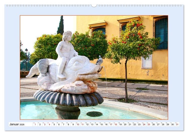 Produktbild: Sch&ouml;ne Wasserspiele (Wandkalender 2026 DIN A2 quer), CALVENDO Monatskalender