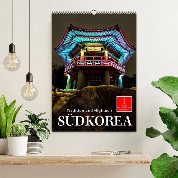 Produktbild: S&uuml;dkorea - Tradition und Hightech (Wandkalender 2026 DIN A2 hoch), CALVENDO Monatskalender