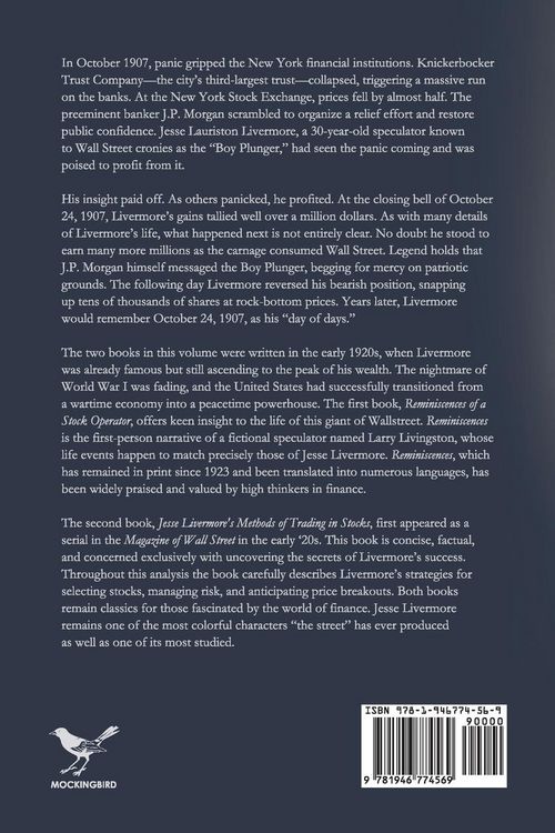Produktbild: Jesse Livermore's Two Books of Market Wisdom