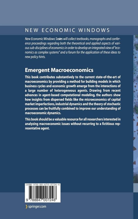 Produktbild: Emergent Macroeconomics