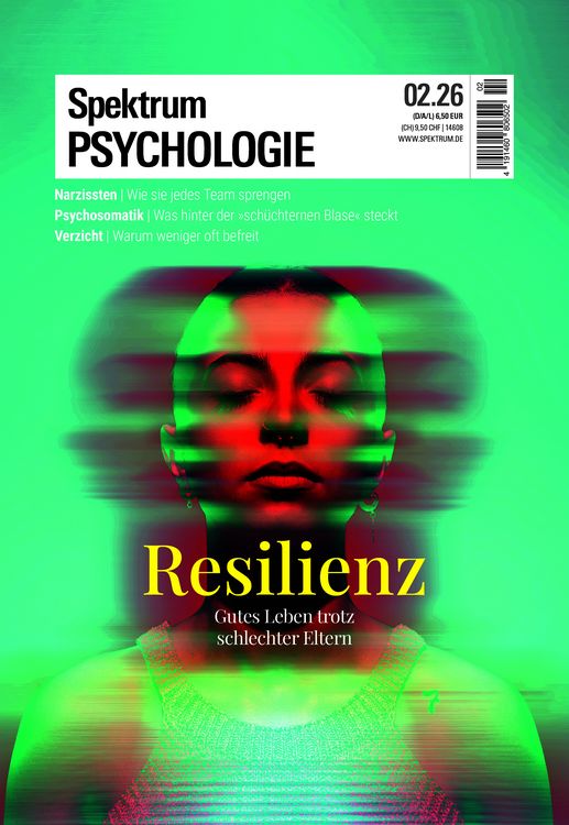 Produktbild: Spektrum Psychologie 2/2026 Resilienz