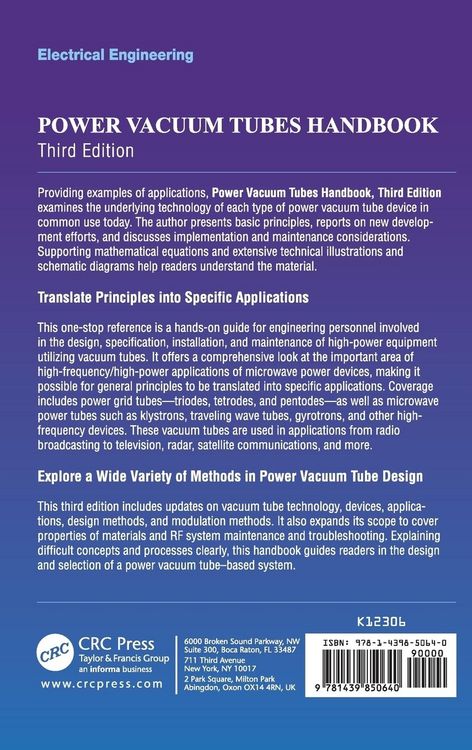 Produktbild: Power Vacuum Tubes Handbook