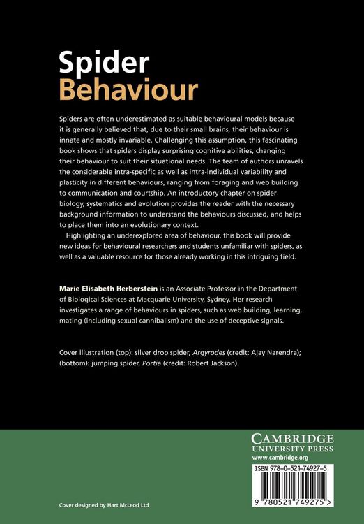 Produktbild: Spider Behaviour