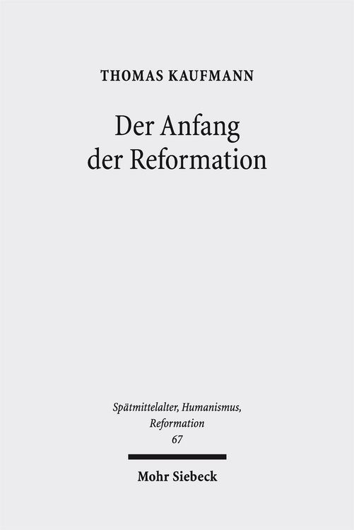Produktbild: Der Anfang der Reformation