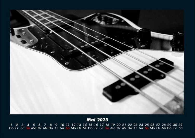 Produktbild: Musik 2025 Fotokalender DIN A4