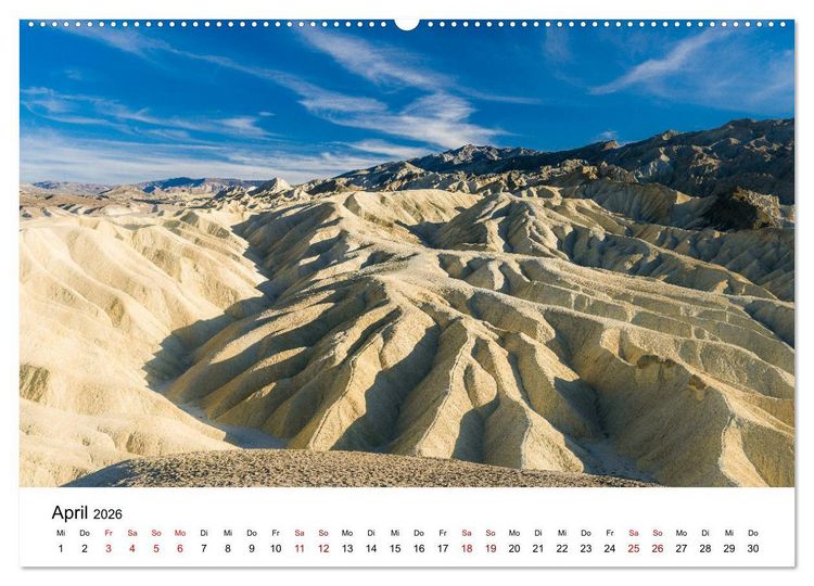 Produktbild: Naturparadiese zwischen Los Angeles und Las Vegas (Wandkalender 2026 DIN A2 quer), CALVENDO Monatskalender