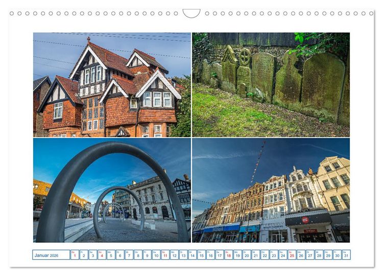 Produktbild: Dover - Tor zu England (Wandkalender 2026 DIN A3 quer), CALVENDO Monatskalender