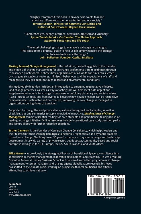 Produktbild: Making Sense of Change Management