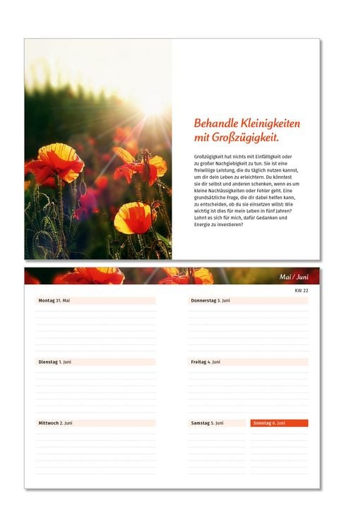 Produktbild: Der Lebensfreude-Taschenkalender 2027
