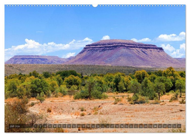 Produktbild: Namibia - Die Landschaft (Wandkalender 2026 DIN A2 quer), CALVENDO Monatskalender