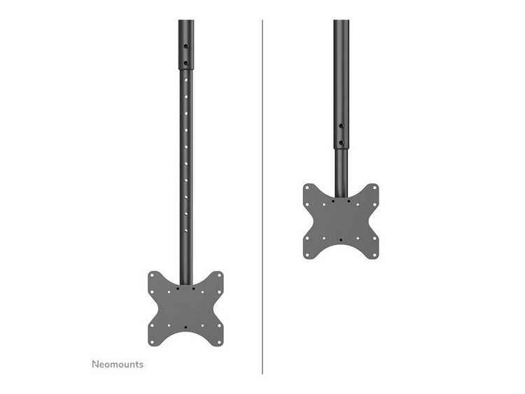 Produktbild: Neomounts CL35-340BL12 TV-Deckenhalterung 58,4 cm (23") - 106,7 cm (42") Deckenhalter, H&ouml;henverstellbar, Schwenkbar, Neigbar