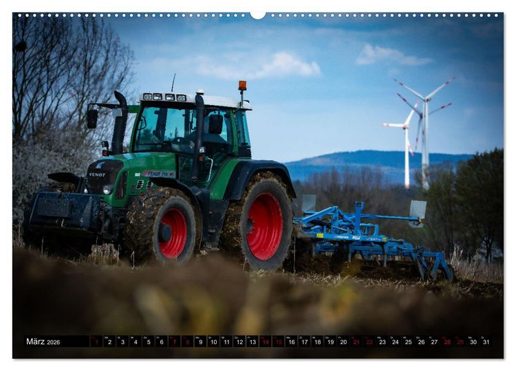 Produktbild: Agrartechnik (hochwertiger Premium Wandkalender 2026 DIN A2 quer), Kunstdruck in Hochglanz