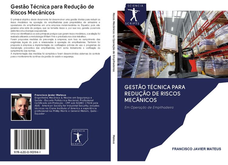 Produktbild: Gest&atilde;o T&eacute;cnica para Redu&ccedil;&atilde;o de Riscos Mec&acirc;nicos