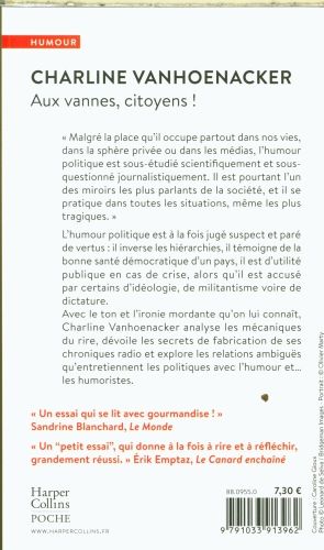 Produktbild: Aux vannes, citoyens ! : petit essai d'humour politique